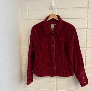 Vintage AMI red corduroy jacket